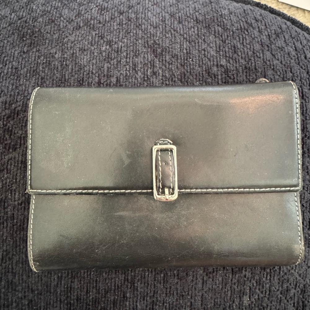 Black Leather Men's Bag